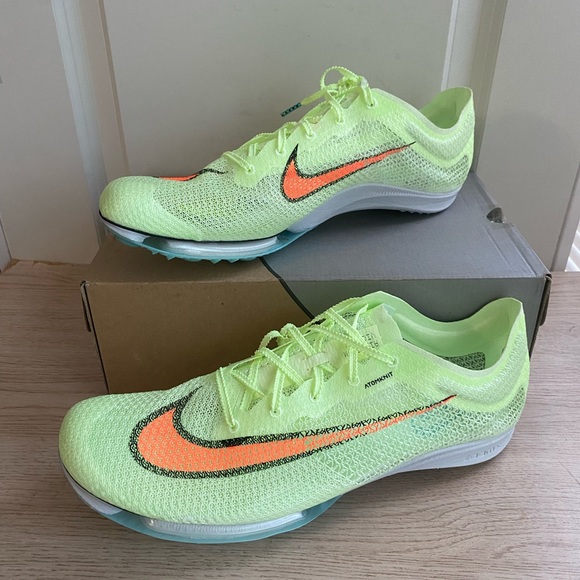 Nike Air Zoom Victory Volt Orange Track Spikes- SZ 15